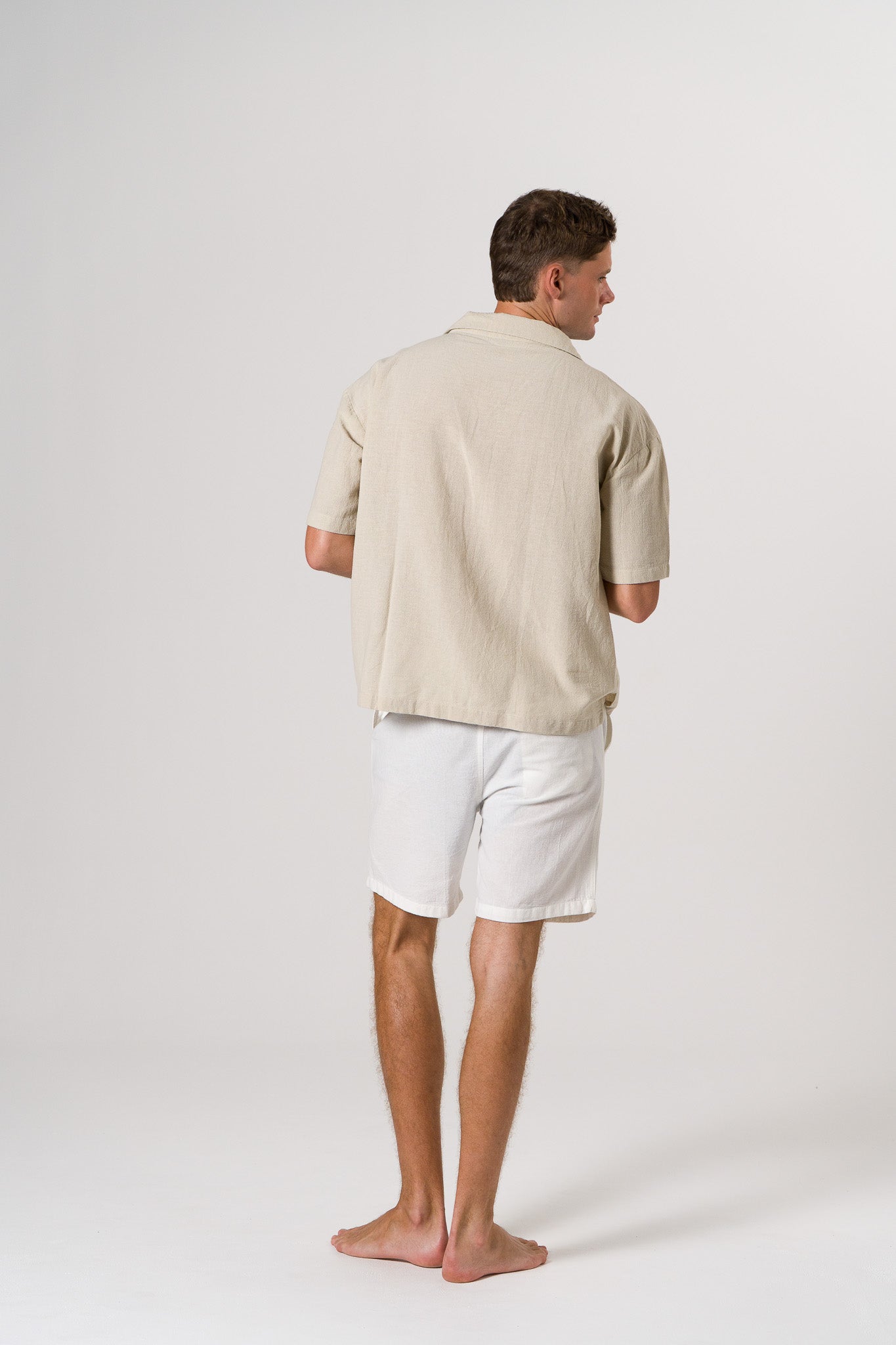 Breeze Short Sleeve Men’s Shirt – Sand