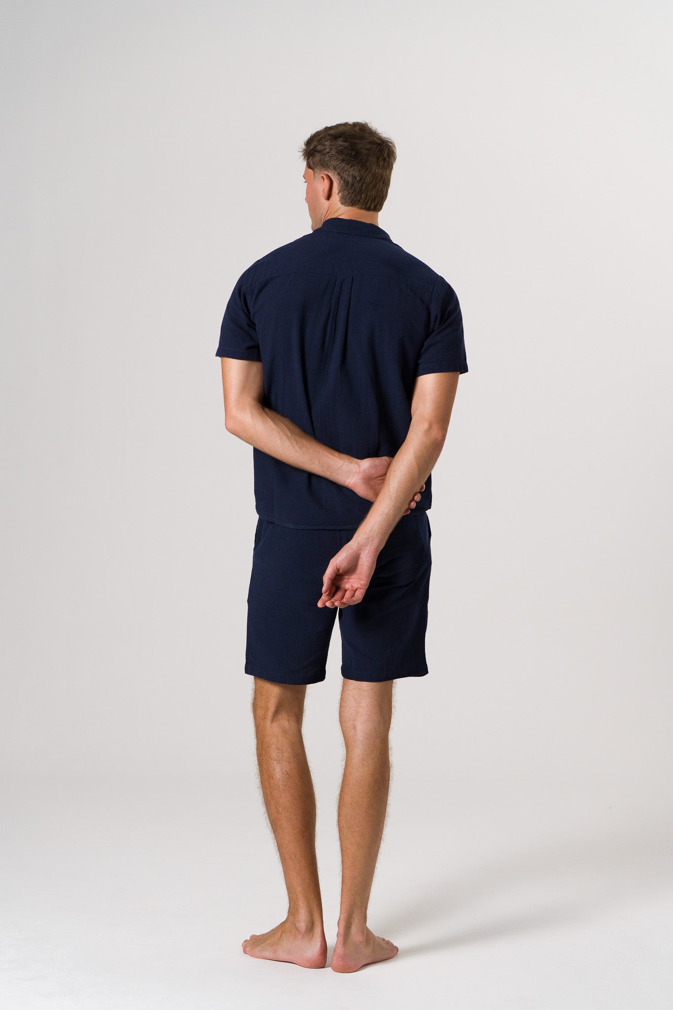 Horizon Short Sleeve Men’s Shirt – Navy