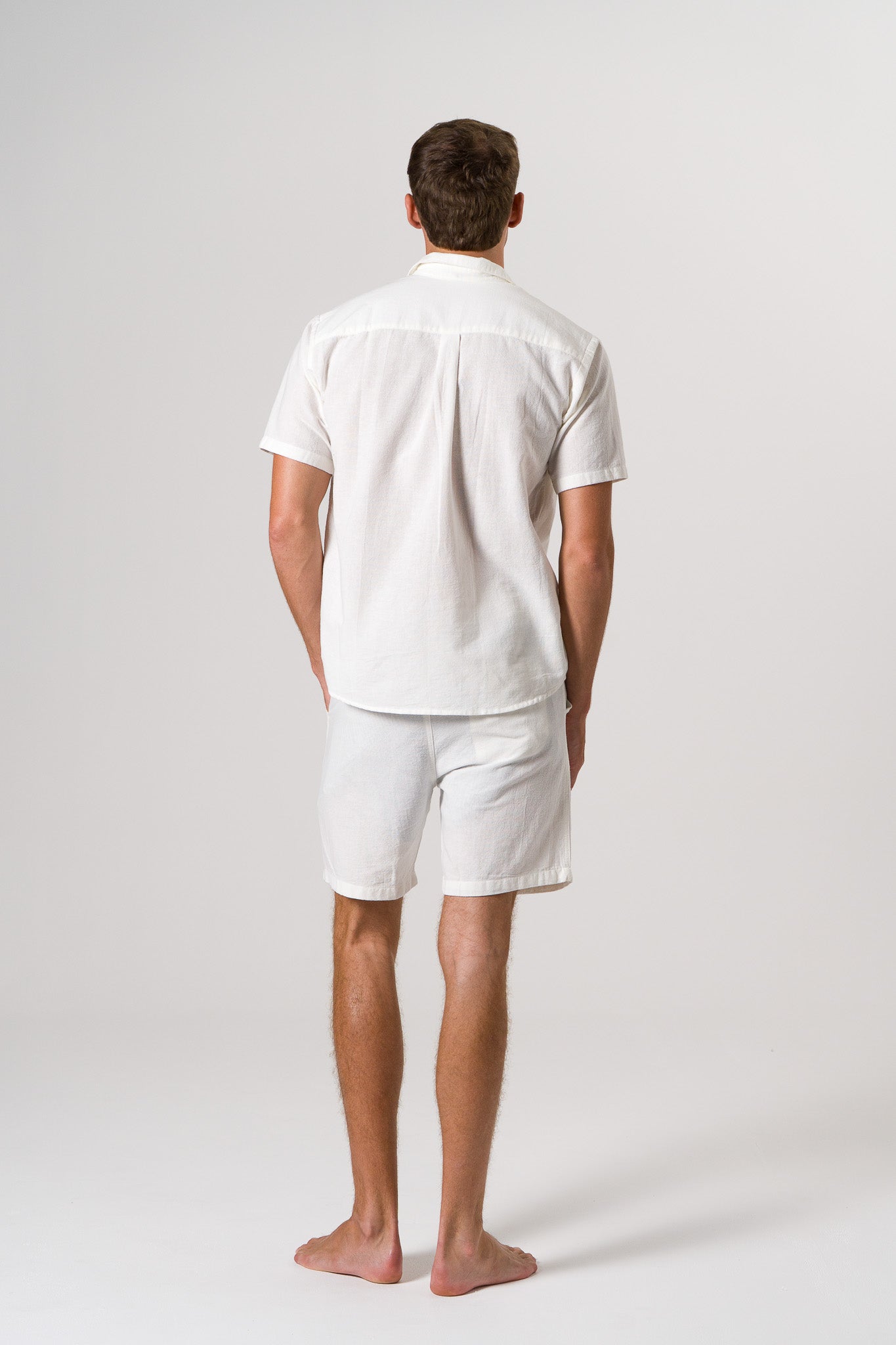 Horizon Short Sleeve Men’s Shirt – Chalk