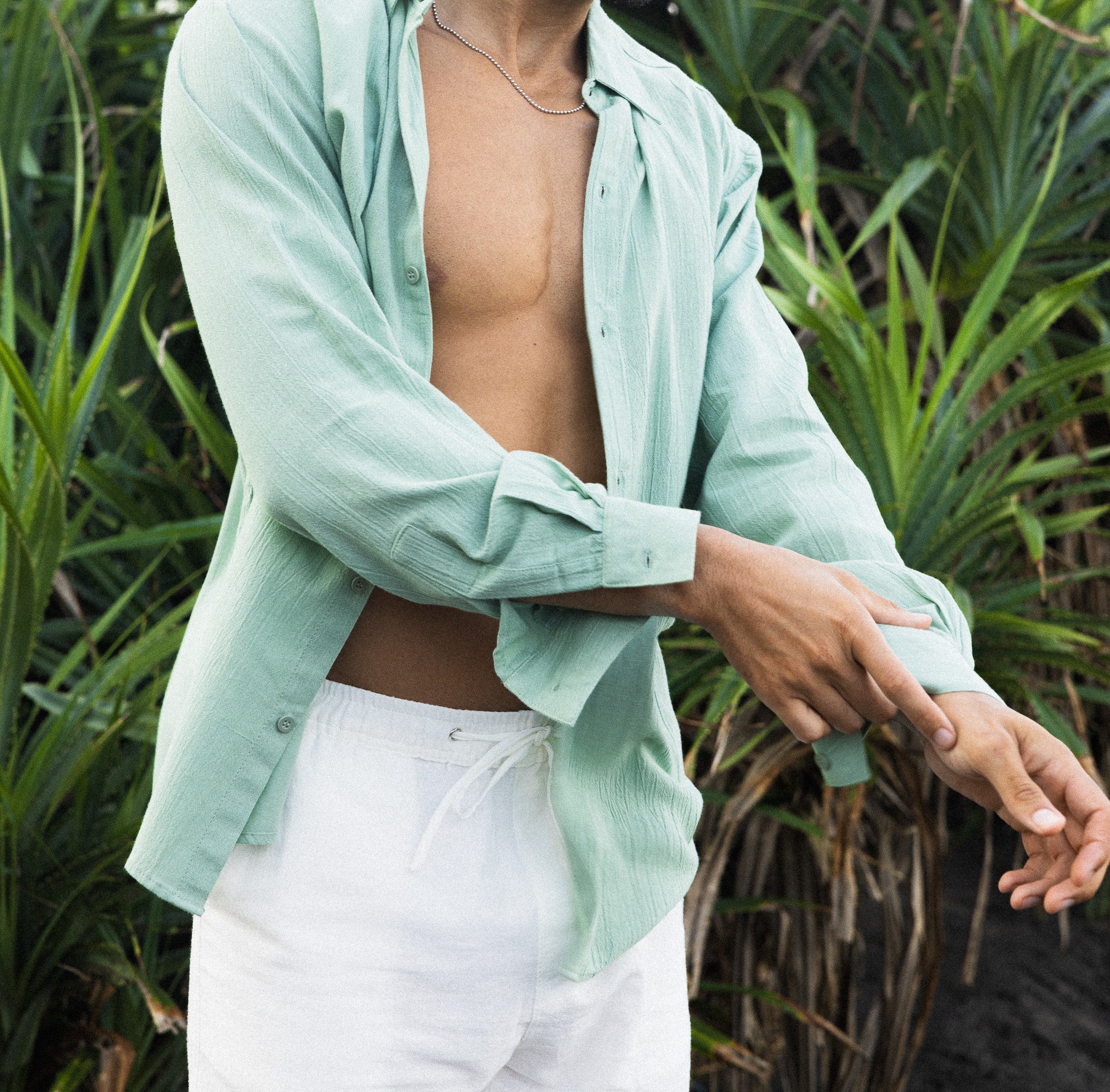 Valley Long Sleeve Men’s Shirt – Sage