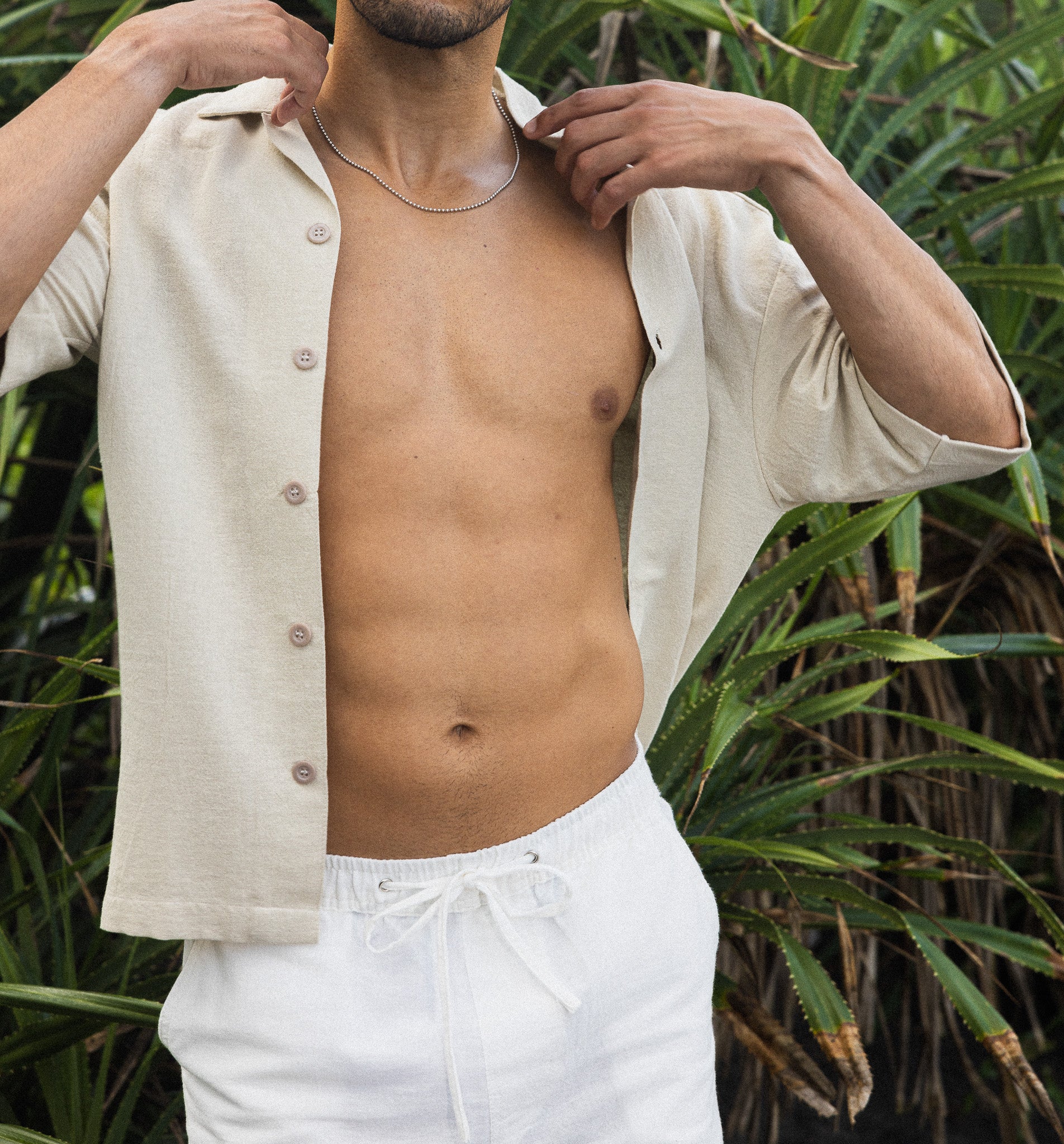 Breeze Short Sleeve Men’s Shirt – Sand